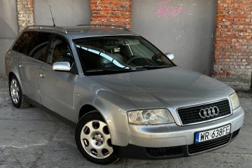 Audi A6 C5 2,4 LPG automat, hak, skórzana tapicerka, SERWISOWANY