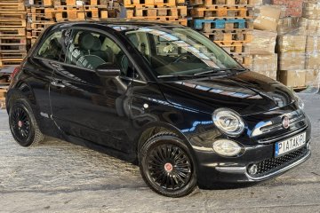 Fiat 500, 2017 rok, turbo, panoramiczny dach, Film TikTok/Youtube