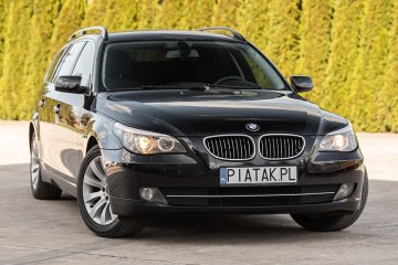 BMW E61 2009, LIFT, benzyna, zamiana, 190 km, atrakcyjny wygląd SUPER