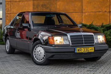 Mercedes w 124 żółte tablice ZABYTKOWY film YouTube/TikTok