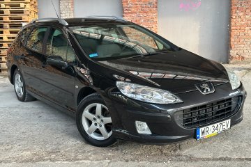 Peugeot 407 SW 2,0 B panorama podgrzewane fotele klimatyzacja ZAMIANA